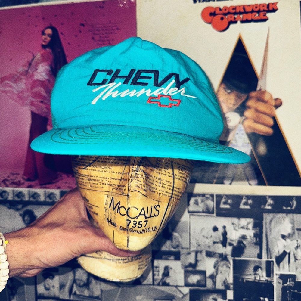 Vintage 80s Chevy Thunder Trucker Hat